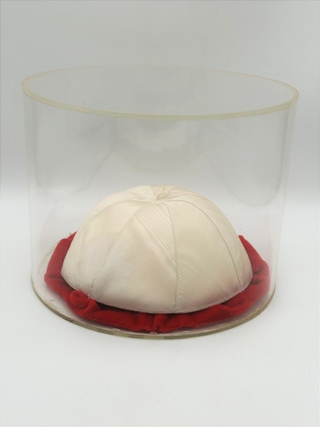 Pope Pius XII (1876-1958) Zucchetto (Skullcap) Personally Owned and Worn With COA