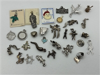 (30) Sterling Silver Single Charms