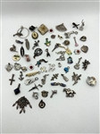 (60) Sterling Silver Single Charms