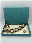 Lisner Jewelry Suite in Original Box