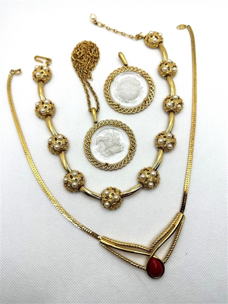 Group of Signed Crown Trifari Jewelry