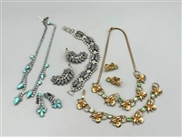 (3) Unsigned Costume Jewelry Sets