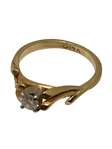14k Gold Diamond Ring