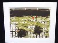 J. Whiteman Parker Aquatint Print Signed and Numbered