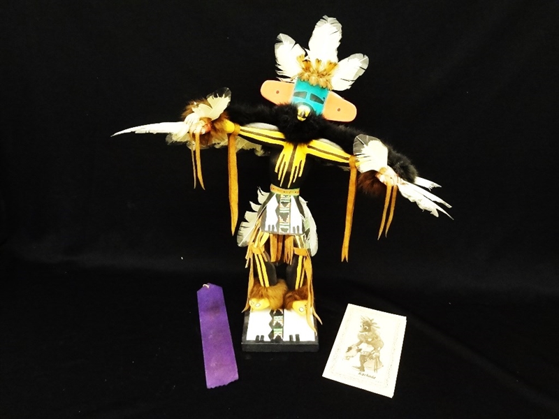 Kachada Bakabi Wintereagle Kachina Doll Arizona Indian Arts Award Winner