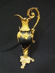Decorative Neptune/Poseidon Brass and Composite Ewer
