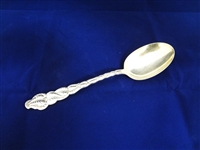 Tiffany and Co. "Ailanthus" Pattern Sterling Silver Serving Spoon
