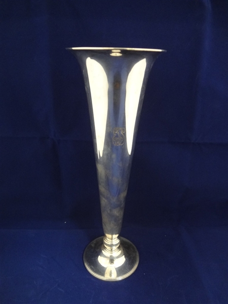 Tiffany and Co. Sterling Silver Trumpet Vase