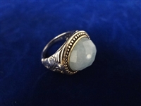 Seidengang Sterling Silver Cocktail Ring Blue Stone