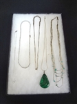 (5) Sterling Silver Necklaces