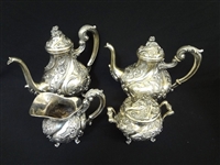 .800 Silver Persian Tea and Coffee Serving Set