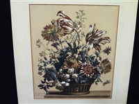 J. Baptiste Botanical Hand Colored Engraving 19th Century