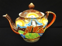 Nippon Hand Painted Tea Pot Made in Japan
