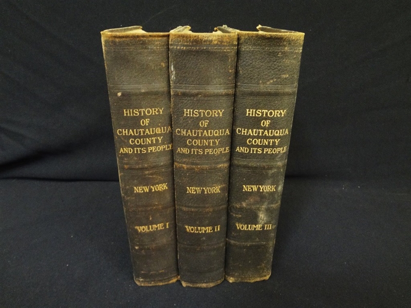 "History of Chautauqua County New York and Its People" 1921 (3) Volumes