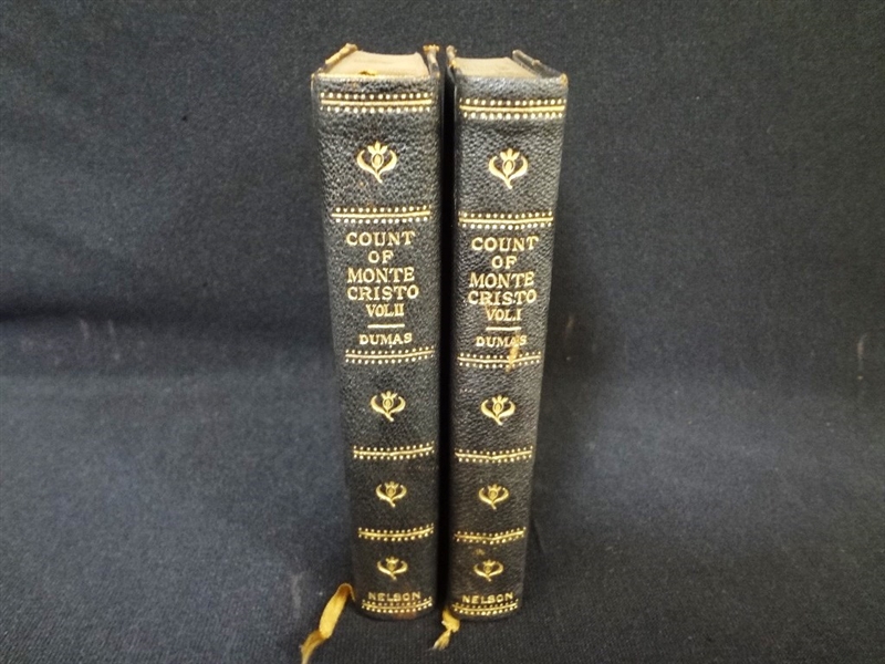 "The Count of Monte Cristo" by Alxandre Dumas II Volumes