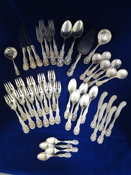 Reed and Barton "Francis I" Sterling Flatware (46) Pieces