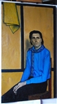 Vitally Grigoryev (Russian, b. 1957) 1981 Oil Self Portrait 