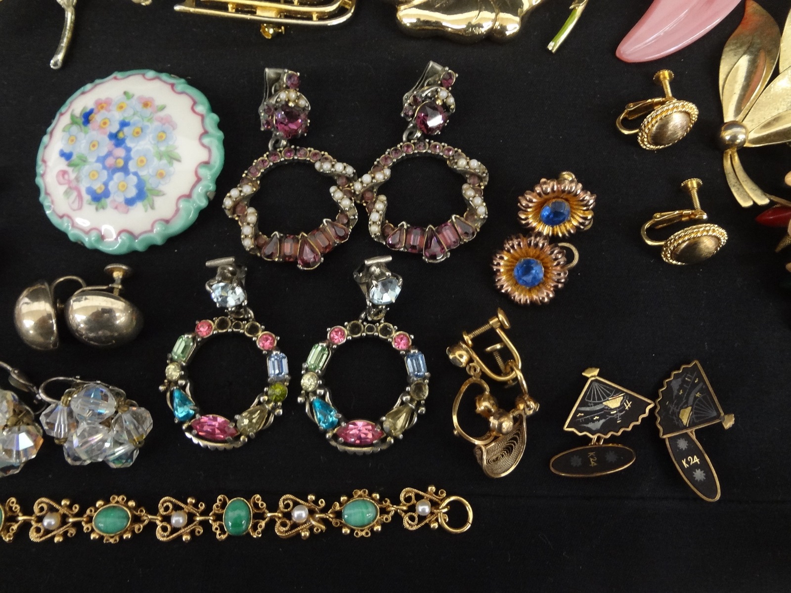 Lot Detail - Massive Lot Signed Costume Jewelry: Eisenberg, Coro ...