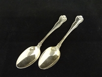 (2) Tiffany and Co. Sterling Silver Spoons "Provence" 1961