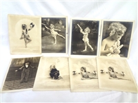 (8) Daguerre Chicago Studios 1910 Silver Gelatin Photographs Children