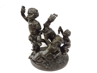 Michel Claude Clodion 91738-1814) Bronze Putti Group