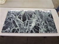 Solid Marble Slab Table Top Green Marbled