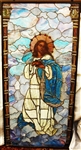Large Stained Glass Window Religious Mary