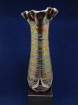 Terry Crider Contemporary Iridescent Glass Vase