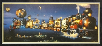 Dean Morrissey Off Set Lithograph "The Goodnight Train" 160/750