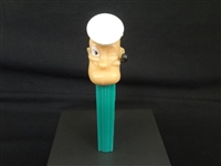 Pez Dispenser Popeye No Feet Made in Hong Kong Patent 3.9