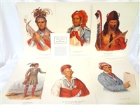 1971 McKinney and Hall Native American Prints American Heritage Publishers