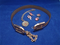 Matisse and Renoir Copper Jewelry Group