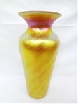 Lundberg Studios Oversize Iridescent Vase 2000: 14" tall