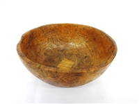 Primitive Hand Carved Burl Bowl