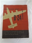 1945 B-24 Liberator Pilot Training Manual WWII