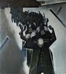 Vitally Grigoryev (Russian, b. 1957) Oil On Canvas POWs "Surrender" 1982