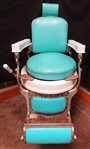E. Berninghaus Co. "Hercules" Barber Chair