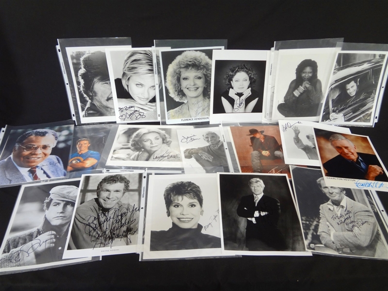 Group of (20) Hollywood Autographed Photos