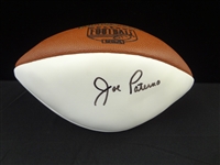 Joe Paterno Autographed White Panel Wilson Football LOA from JSA