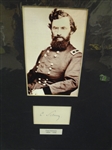 Carl Shurz Civil War Major General US Army Cut Signature