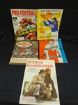 Group of Vintage Sports Magazines From the 1950s and early 60s