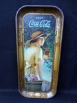 1916 Coca-Cola Rectangular Tray "Miss Elaine" 