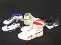 Group of Autographed NBA Shoes: Scott Hastings, Others
