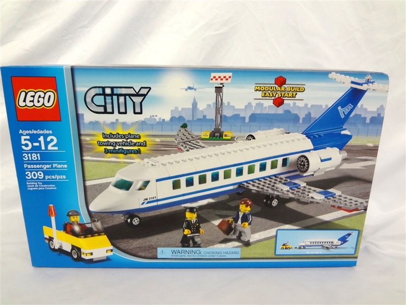 LEGO Collector Set #3181 Passenger Plane New and Unopened: