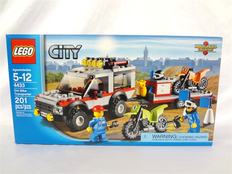 LEGO Collector Set #4433 City Dirt Bike Transporter New and Unopened
