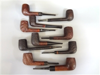 (10) Mixed Briar Pipes Including: Mastercraft, Kriswell, and Others