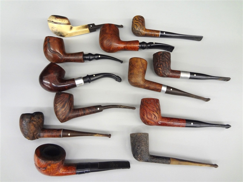 (12) Smoking Pipes: Dr. Grabow and Others