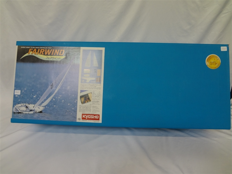 Kyosho Fairwinds Radio Controlled Sailboat Kit in Original Box, Never Used