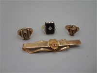 (4) 10k Gold Jewelry Pieces