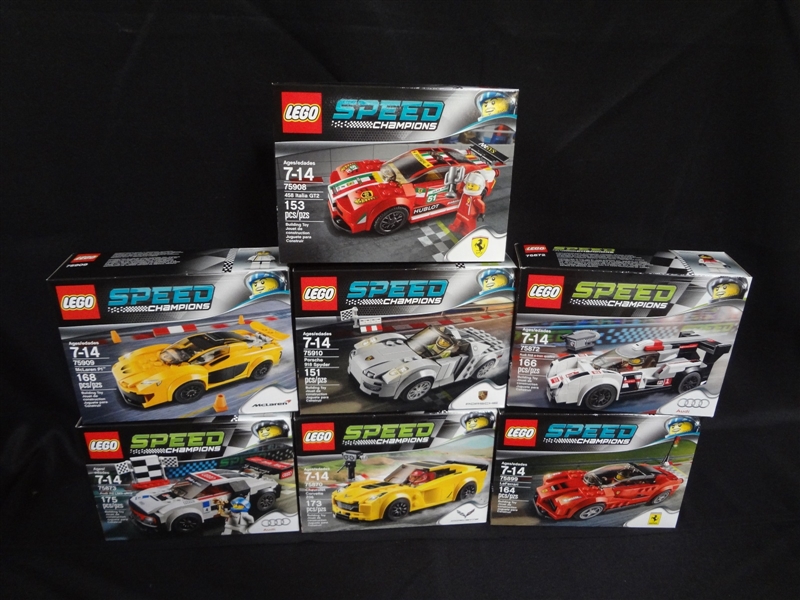 (7) Unopened LEGO Speed Champions